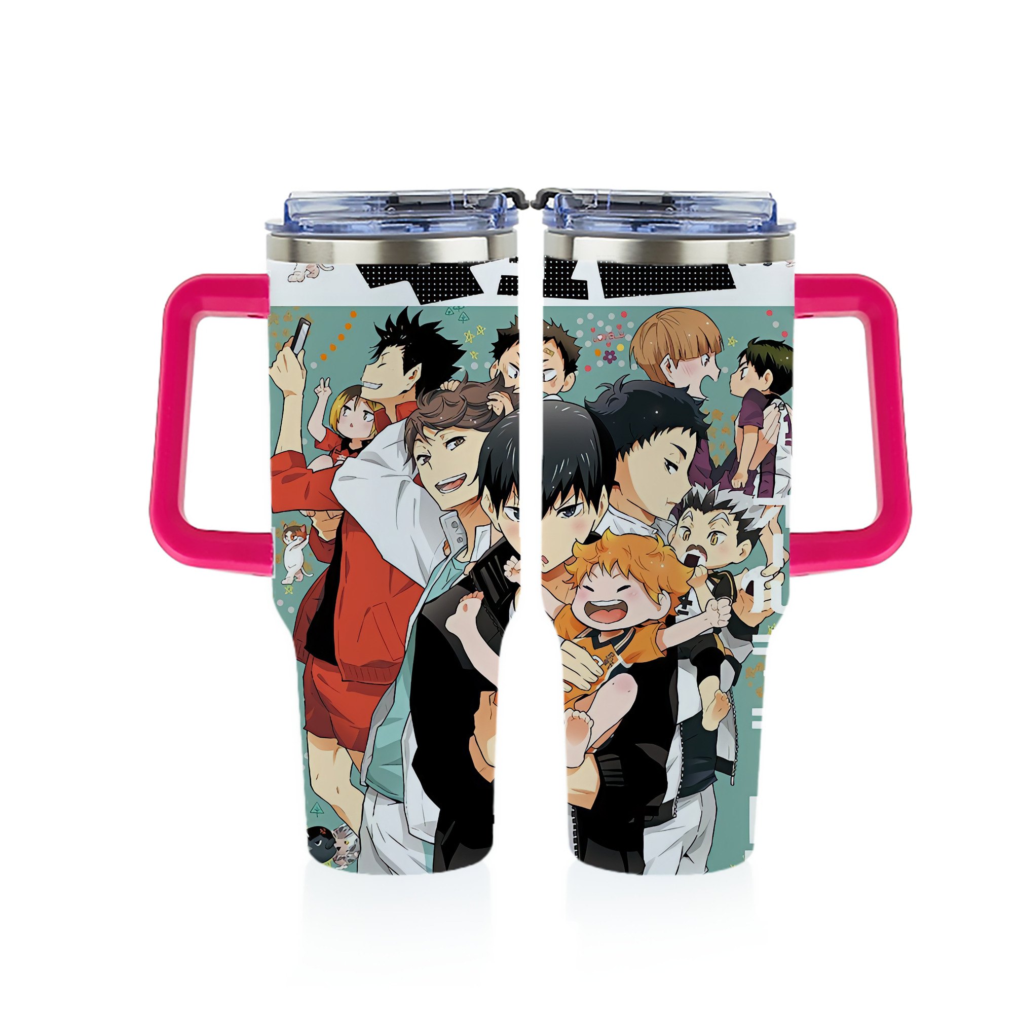 （画像用） ハイキュー!! Haikyu!! 1200ｍLフルプリント車用タンブラー
